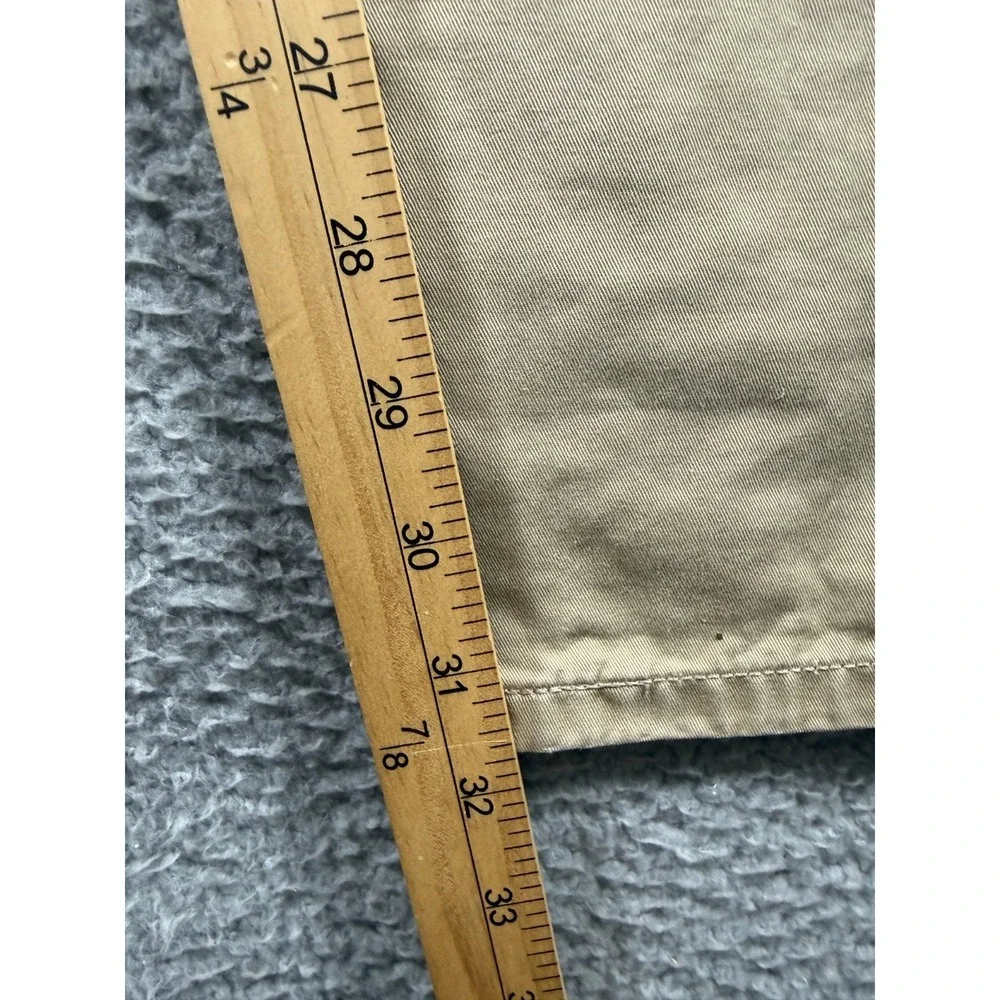 Levis Tapered Leg Beige Chino Pants Mens 32x32 Regular Fit Cotton Casual